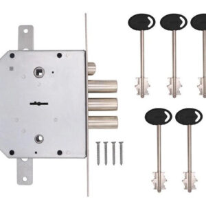 Сувальдний врізний замок Шерлок 06.42-K65 5 ключів (Китай)