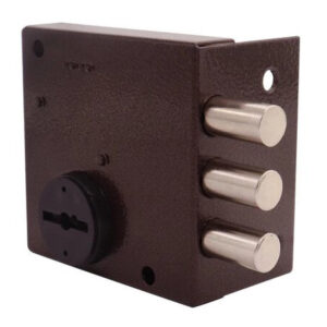 Накладний замок Шерлок 04.51-S-3KMA сувальдний зі зворотною планкою 3 ключі (Китай)