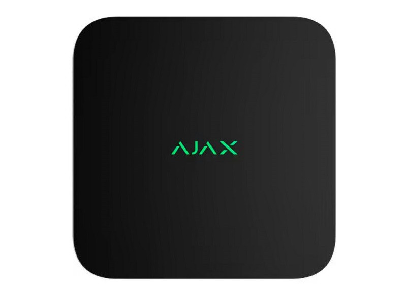 8-канальний мережевий відеореєстратор Ajax NVR чорний (Україна)