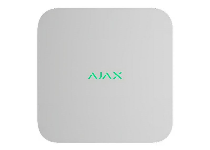 16-канальний мережевий відеореєстратор Ajax NVR білий (Україна)