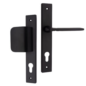 Ручки праві фіксована/натискна OZEN Helen AL200-PH 85 мм чорний (Туреччина)