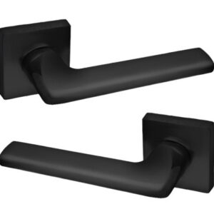 Чорна матова ручка для дверей Sicma H1 (Італія)