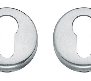 Дверна накладка циліндрова Sicma Miki G хром матовий (Італія)