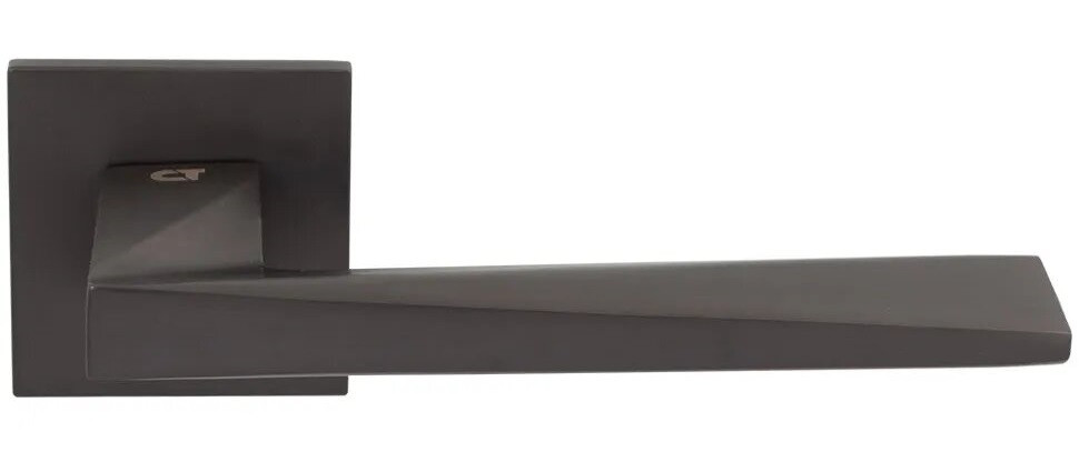 Ручка дверна на розетці Comit Novelty А (рож 6 мм) графіт (Китай)