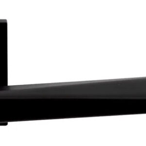 Дверна ручка Comit Novelty А розета 6 мм чорний матовий (Китай)