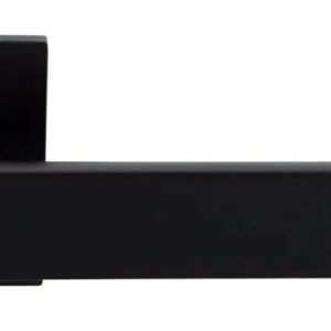 Ручка на двері Comit Kubic A (роз 6 мм) матовий чорний (Китай)