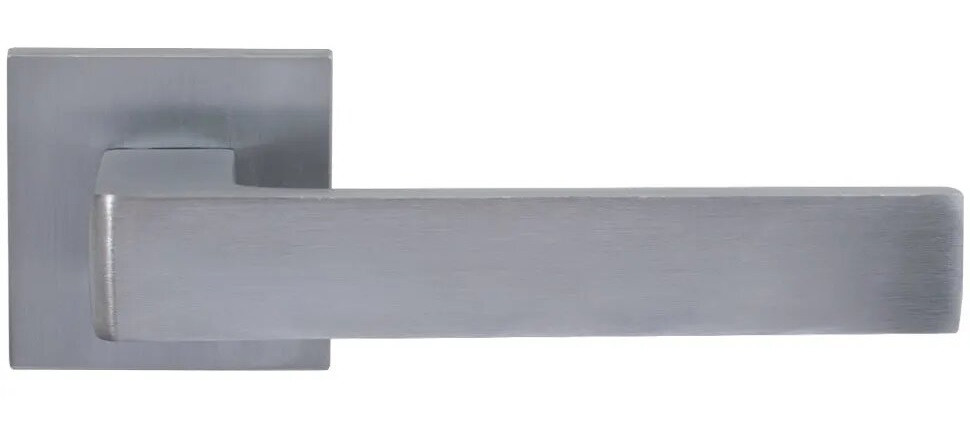 Ручка на розетці Comit Kubic A (роз 6 мм) матовий хром браш (54)