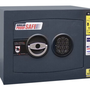 Зламний сейф GRIFFON H.26.E темно-сірий (Україна)