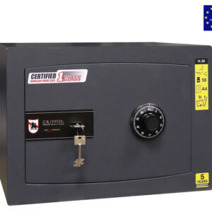 Зламний сейф GRIFFON H.30.K.C темно-сірий (Україна)