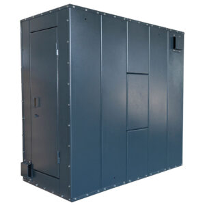 Бронекапсула металева 5 мм для 3 осіб із підлогою та відкидною лавкою (Україна)