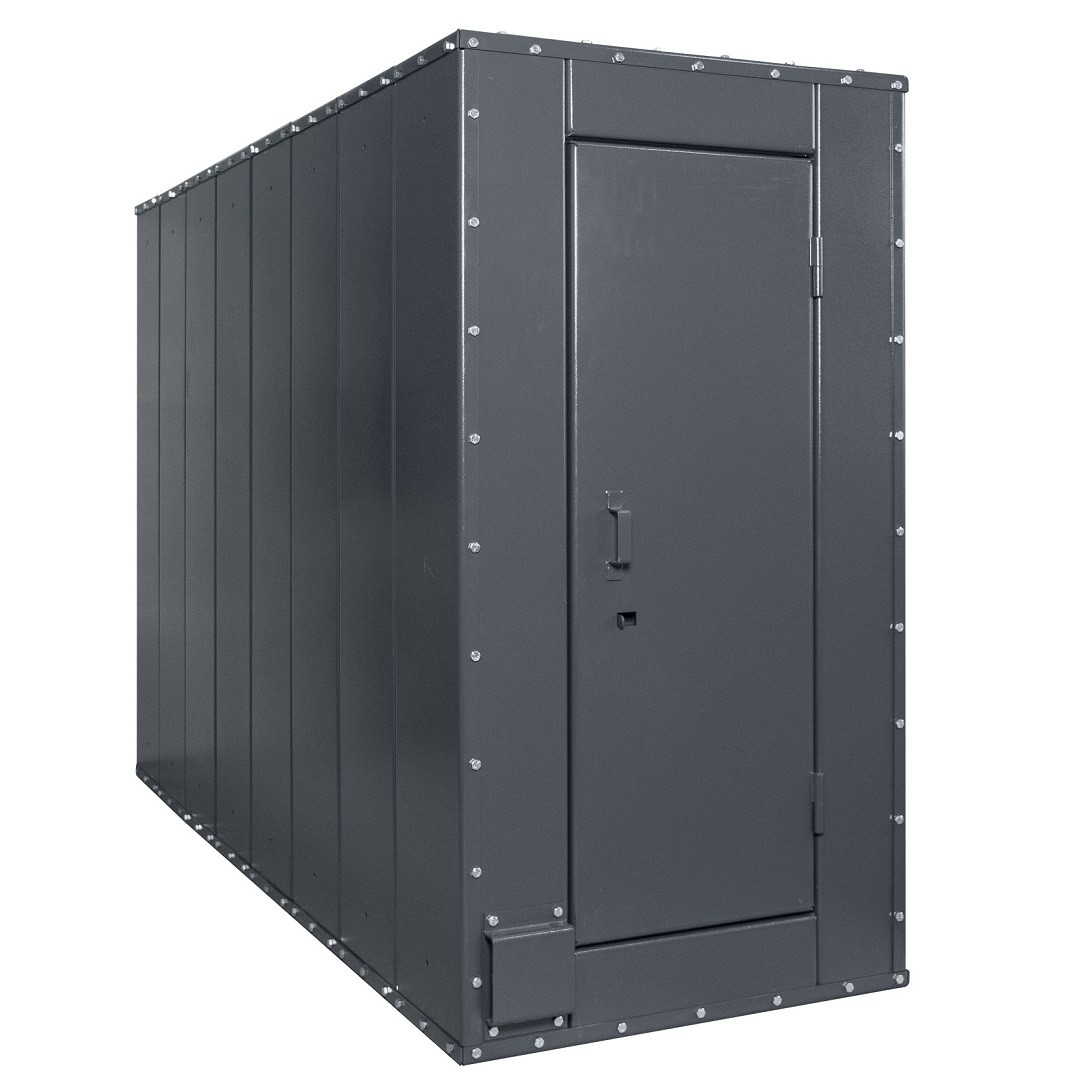 Металева бронекапсула 5 мм для укриття 6 осіб (Україна)