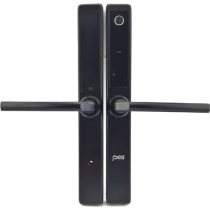 PES Aston чорний смарт замок з нержавіючої сталі