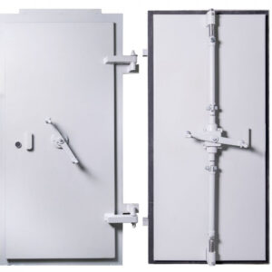 Металеві герметично-захисні двері для укриттів (Україна)