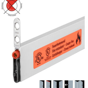 Висувний поріг PLANET US 835 мм профільні/металеві/дерев'яні FIRE (Швейцарія)