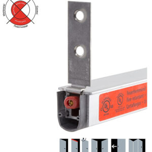 Висувний поріг PLANET RS 835 мм профільні FIRE (Швейцарія)