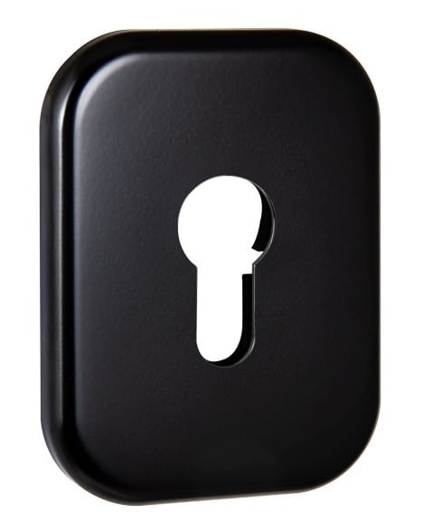 Декоративна накладка під циліндровий ключ Kale 520 чорний (Туреччина)