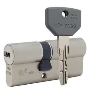 Циліндр CISA ASIX P8 ключ/ключ нікель матовий (Італія)