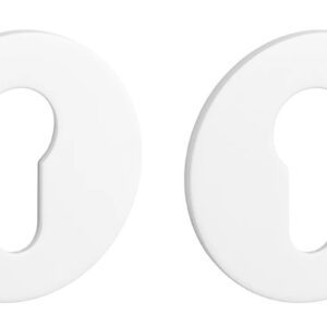 Накладка на циліндр Sterk R PZ ultra slim 3 мм білий (Польща)