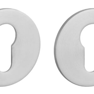 Накладка під циліндр Sterk R PZ ultra slim 3 мм нержавіюча сталь (Польща)