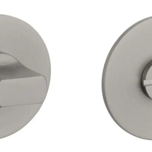 Круглий WC фіксатор Sterk R ultra slim 3 мм базальт PVD (Польща)