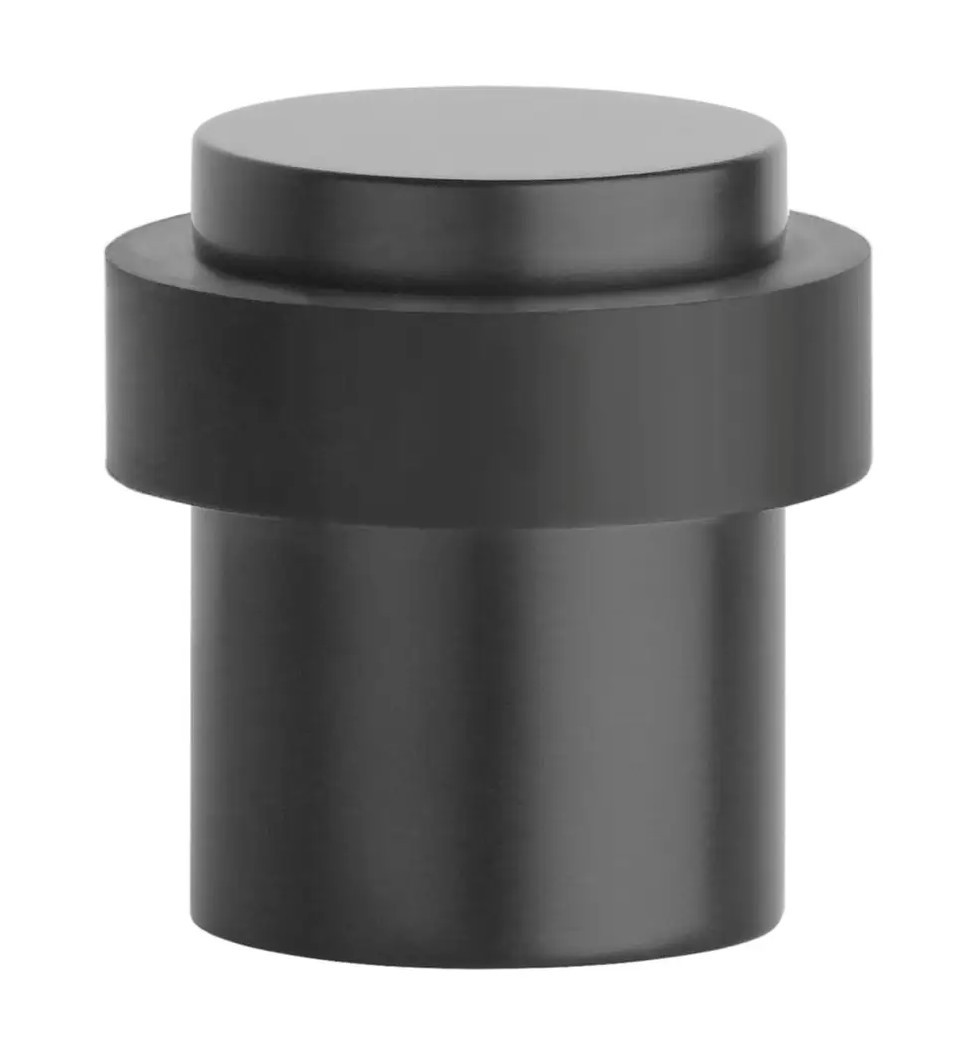 Дверний стопор Sterk 1718 чорний матовий (Польща)