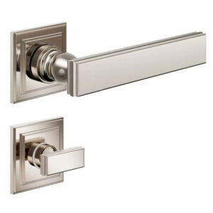 Дверна ручка з WC фіксатором DND by Martinelli LUCREZIA 02 PVD нікель (Італія)