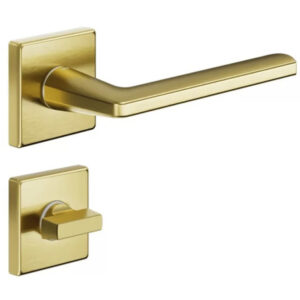 Ручка з WC фіксатором DND by Martinelli LUCE P 02 латунь матова (Італія)