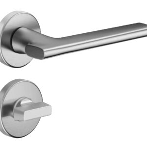 Дверна ручка з WC-фіксатором DND by Martinelli SAN матовий хром (Італія)
