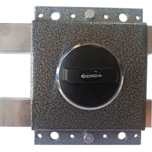 Замок накладний Gerda Tytan ZX ключ 76мм античне срібло (Польща)