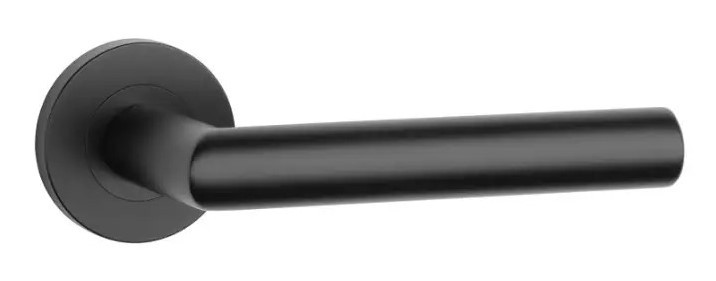 Чорна ручка на розетці 8 мм Sterk 1740 R (Польща)