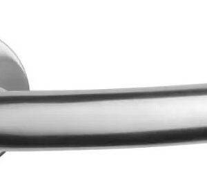 Ручка дверна на розетці 10 мм Sterk 1706 R нержавіюча сталь (Польща)