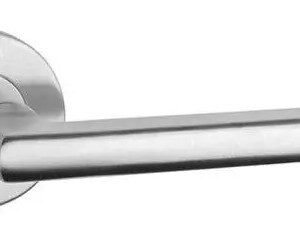 Ручка дверна на розетці 10 мм Sterk 1702 R нержавіюча сталь (Польща)