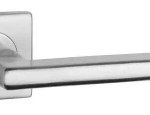 Ручка дверна на розетці 10 мм Sterk 1702 Q нержавіюча сталь (Польща)