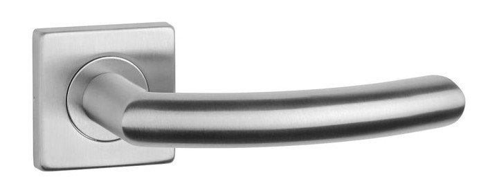Ручка для дверей на розетці 10 мм Sterk 1707 Q нержавіюча сталь (Польща)