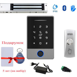 Smart-комплект контролю доступу з електромагнітним замком 280 кг SEVEN KA-7830 (Україна)