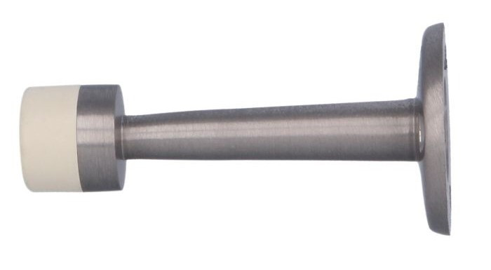 Дверний стопор торцевий Amig 600 19x75мм матовий хром (Іспанія)