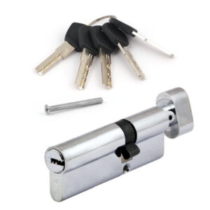 Циліндр Avers DM-80-C CR 35/10/35 ключ/тумблер хром (54)