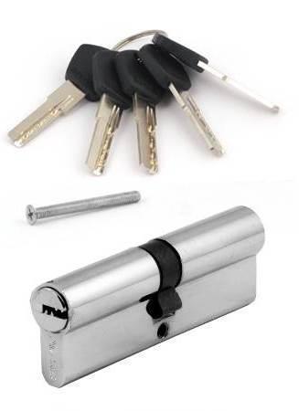 Циліндр Avers DM-60 CR 25/10/25 ключ/ключ хром (54)