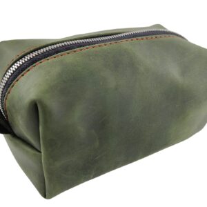Косметичка несесер на блискавці PES з натуральної шкіри