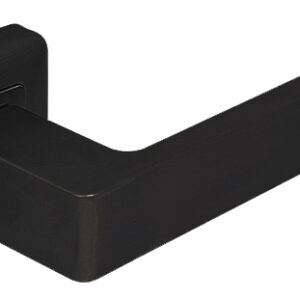 Дверна ручка з накладкою під циліндр MARIANI KATE чорна (Італія)