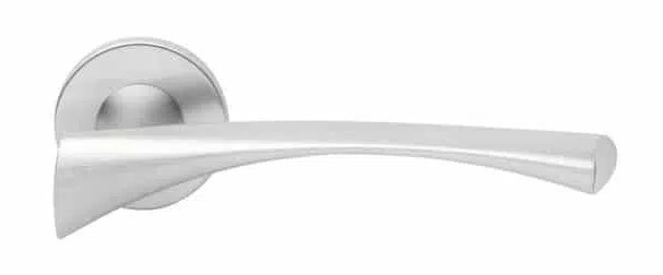 Ручка дверна на розетці Mariani INFINITY хром матовий (Італія)