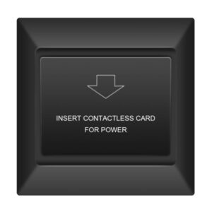 CARD HOLDER PES кишеня для заощадження енергії в готелях Чорний