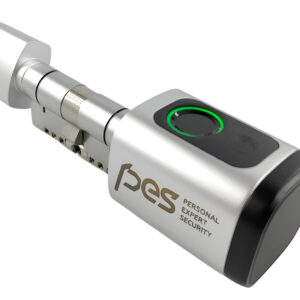 PES Cylinder 3 з клавіатурою та сканером відбитків пальця 80 мм 40x40Т