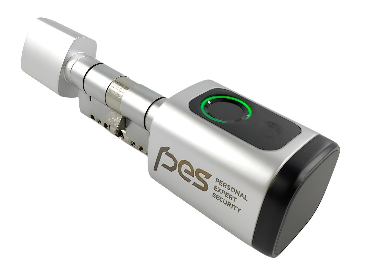 PES Cylinder 3 з клавіатурою та сканером відбитків пальця 80 мм 40x40Т