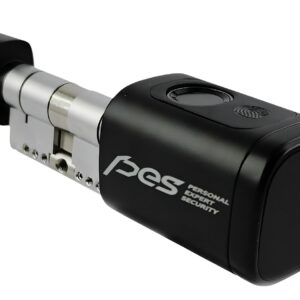 PES Cylinder 3 з клавіатурою та сканером відбитків пальця чорний