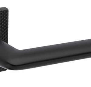 Чорна дверна ручка на розетці Tupai 4165 5SQ/T2 (Португалія)