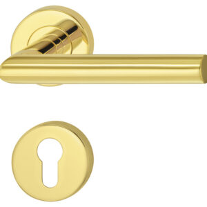 Комплект ручок Hoppe LDH 2171 з накладкою PC 8 латунь полірована (Німеччина)