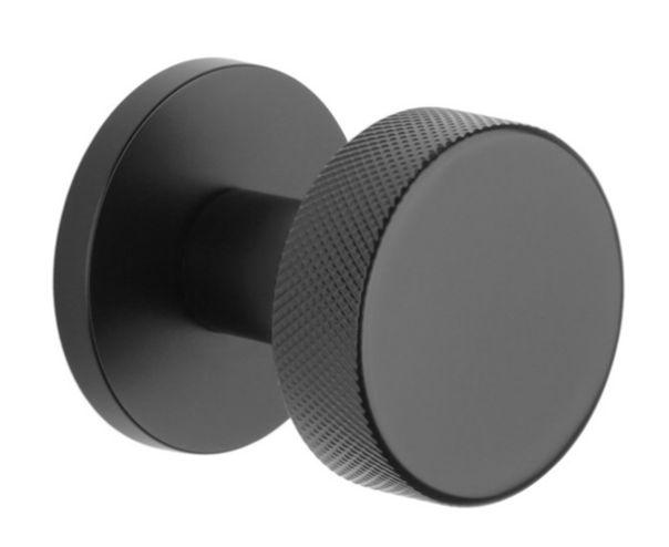 Чорні ручки кноб фіксована/нефіксована Aprile Tuja R 7S AT (Польща)