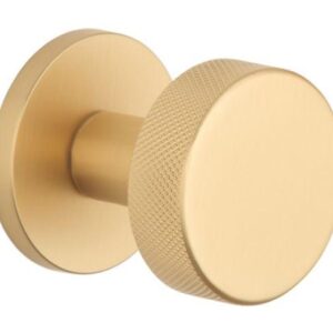 Ручки кноб фіксована/нефіксована Aprile Tuja R 7S AT матова латунь (Польща)