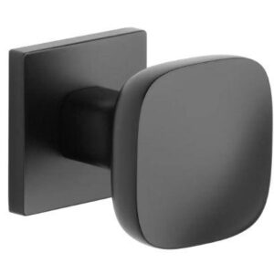 Дверна нефіксована ручка кноб Aprile AS Querca Q 7S чорна (Польща)